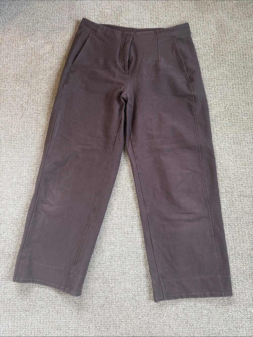 lululemon athletica Dark Brown Wide-Leg Pants